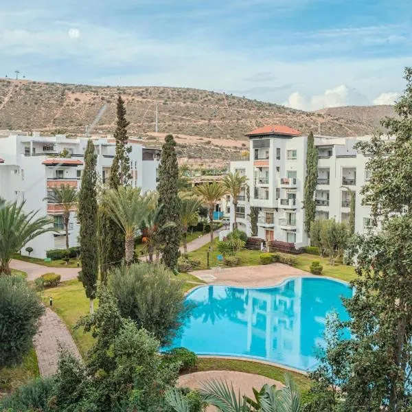 Marina Agadir Grand Luxury 3 Bedroom Sea view Apartment-familial, hotel din Agadir