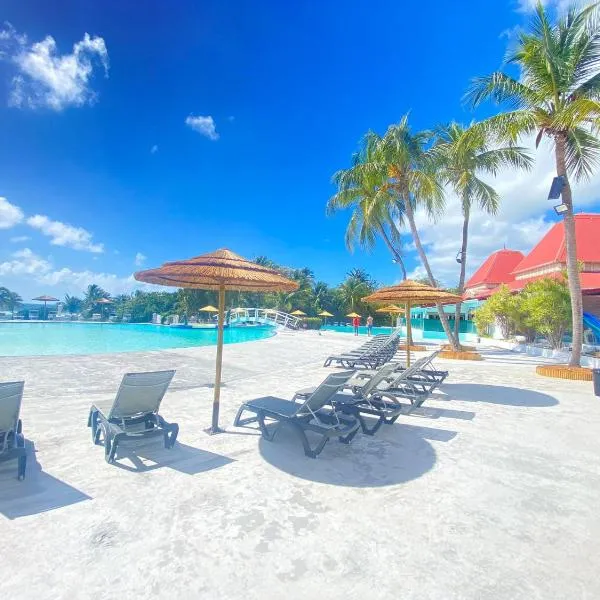 Sainte-Anne में, होटल T3 du Levant - Village Vacances Sainte Anne