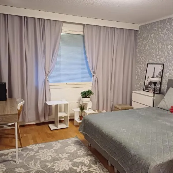 Tilava kaksio Jussilankadulla, hotel em Hyvinkää