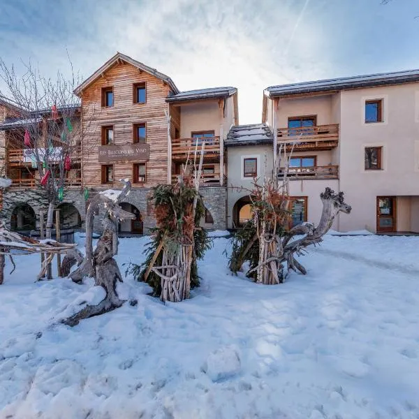 Madame Vacances Les Balcons Du Viso, hôtel à Abriès