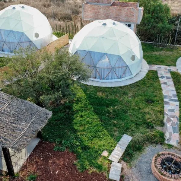 Aldea Hualtepec Glamping, hotel v destinaci Huichapan