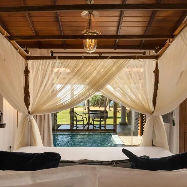 Oruva Beachside Villa, hotell i Galle