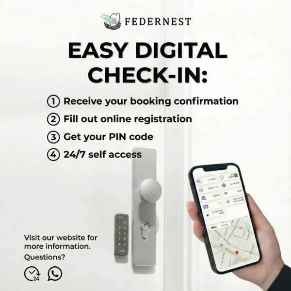 Federnest - Superior-2-Zimmer-Wohnung - Kingsize Boxspringbett - Home-Office mit Monitor - 11 Min Hbf, hotel di Duisburg