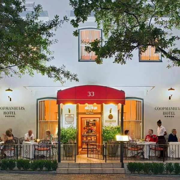 Coopmanhuijs Boutique Hotel & Spa, khách sạn ở Stellenbosch