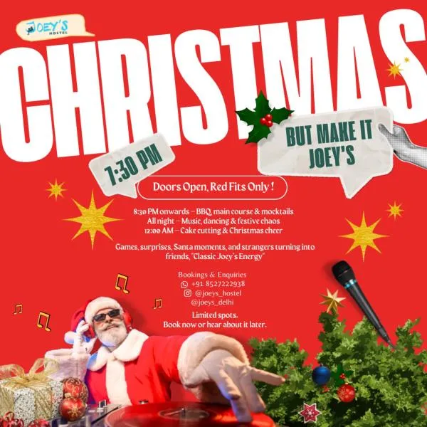 Joey's Hostel Delhi - 20 mins from Railway Station, hotel in New Delhi