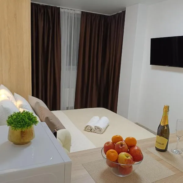 Apartment Kiev Studio with city view, hotel i Kyiv