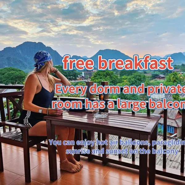 west water hostel, hotel in Vang Vieng