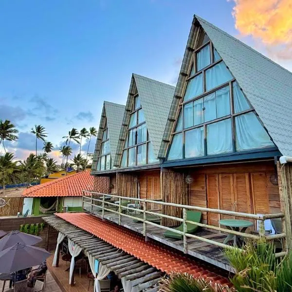 Pousada Beach House Coqueirinho, hotel in Jacumã