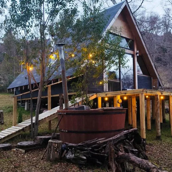 Cabañas de montaña Ruka kizel, hotel v destinaci Pucón