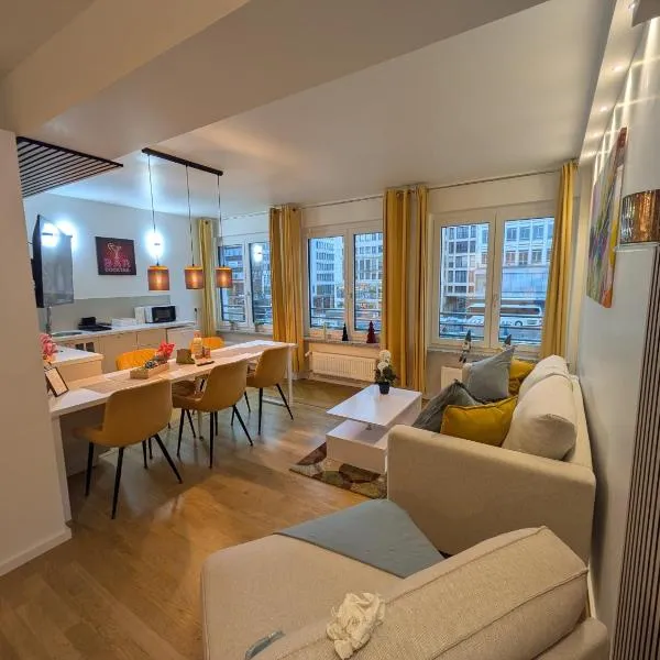 Munich Top Place direkt am Karlsplatz - Stachus 70 qm mit 2 Schlafzimmer Apartment Mila, готель у Мюнхені