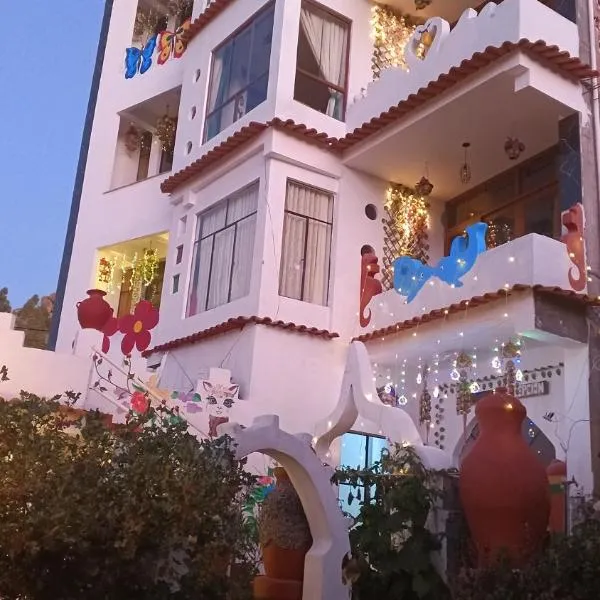 Jardín Andino Hostal, hotel in Copacabana