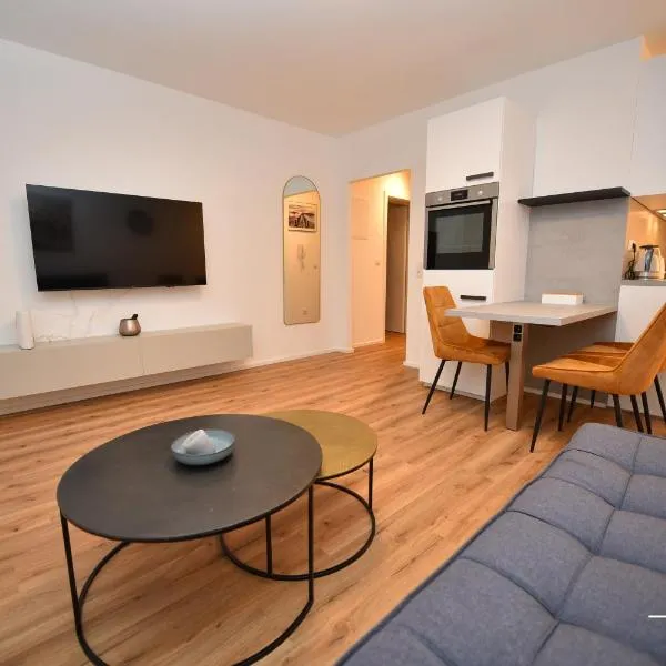 Koblenz में, होटल B & A Apartment mit Balkon und Parkplatz in Koblenz Metternich