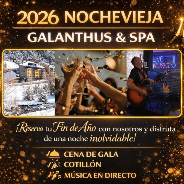 Viesnīca Wuau! Hotel Galanthus & Spa pilsētā Soldeu