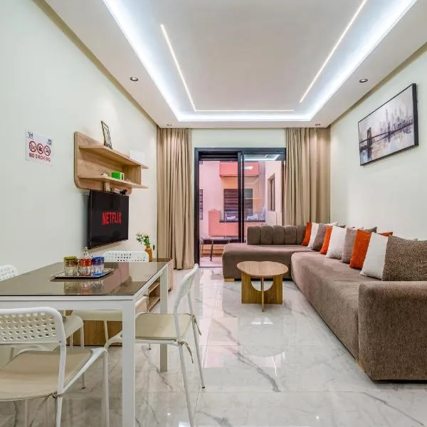 Stylish Flat, Aube hivernage Fibre-Pool & Parking, hotell i Oulad Akkou