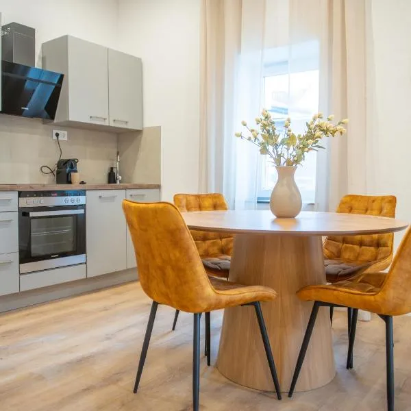 1 BR Bungalow - 1 Schlafzimmer - große Terrasse - Café - Sekt - an den Weinbergen, hotelli kohteessa Rüdesheim am Rhein