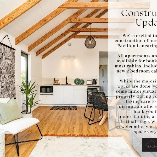 망가화이에 위치한 호텔 Tui & Nikau Cabins