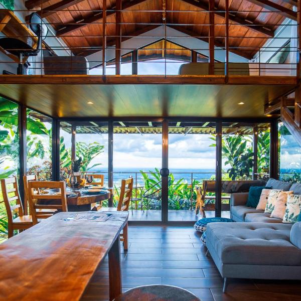 Cabañas Caeli, La Perezosa, La Fortuna Rainforest Glass Cabin w Amazing Views, Fortuna
