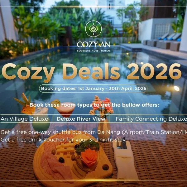 Cozy An Boutique Hotel Hoian, hotel a Hoi An