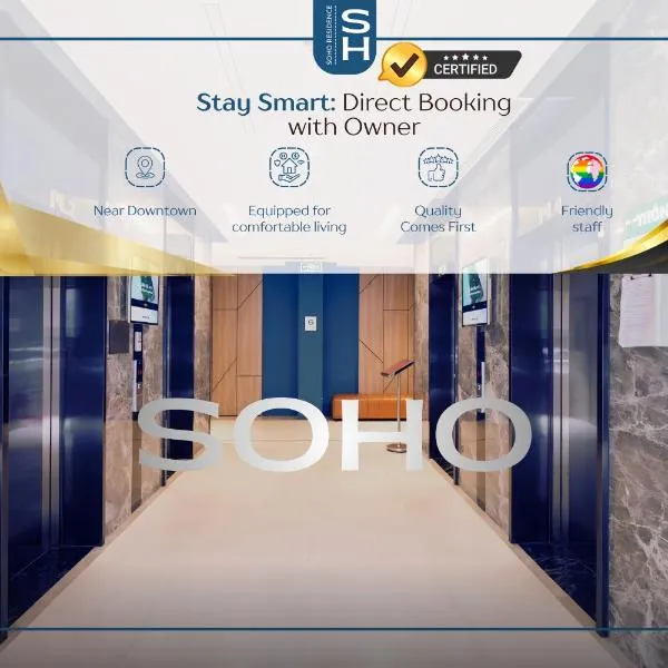 SAIGON HOMEY - SOHO RESIDENCE - Official Comfort in the Heart of District 1, hotel in Ho Chi Minh-stad