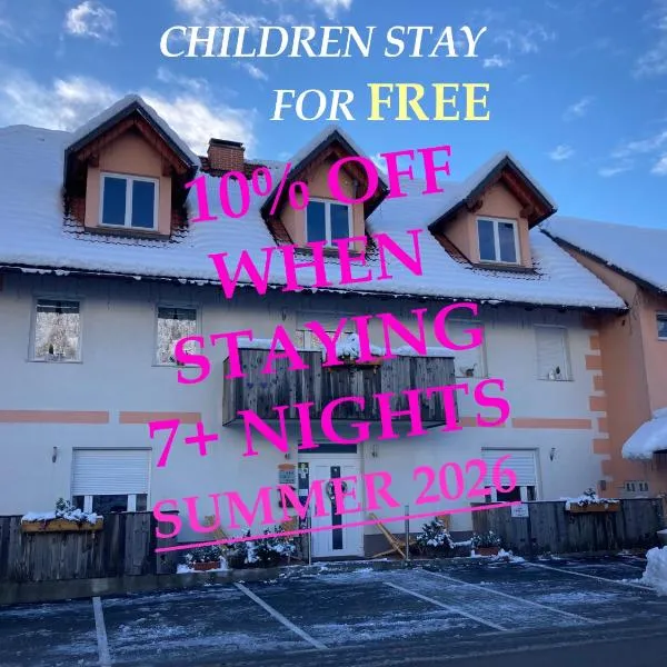 Aparthotel Pr' Jakapč'، فندق في موجسترانا