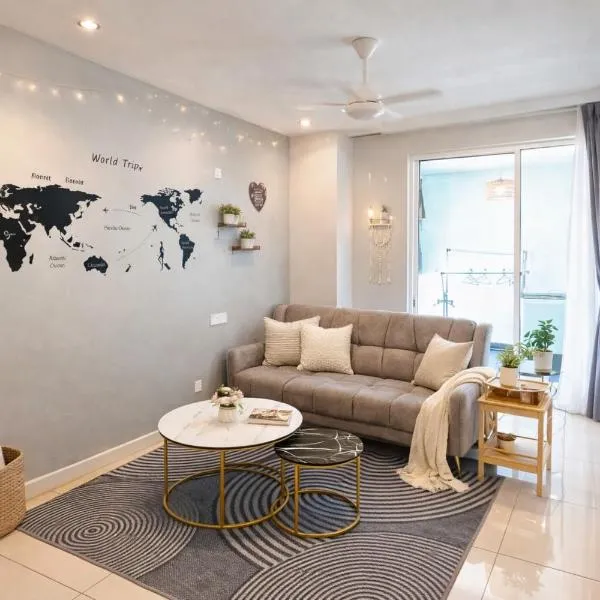 High-Floor Seaview Modern Suite 2BR Condo Next to Gurney & Georgetown Mansion one 26: George Town şehrinde bir otel