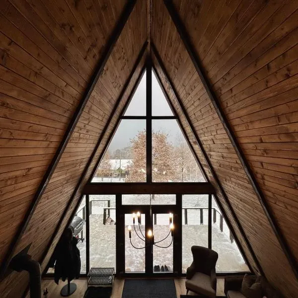 Lakewood Cabin - Surduc Lake, hotel en Fîrdea