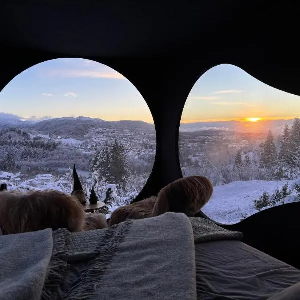 Birdbox Bergen, hotell i Bergen