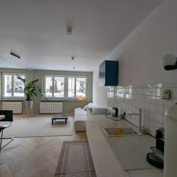 Rakietników vintage condo，華沙的飯店