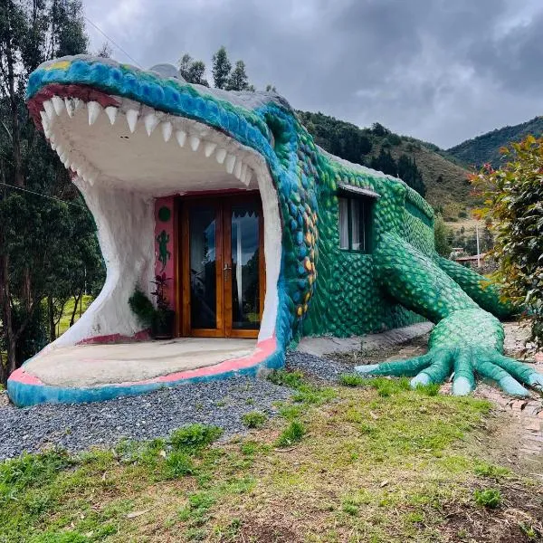 La Boca del Lagarto Lodge, hotel a Cucunubá