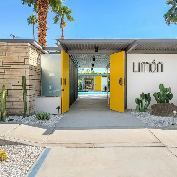 Limon Palm Springs A Luxury Boutique Hotel, hotell i Palm Springs