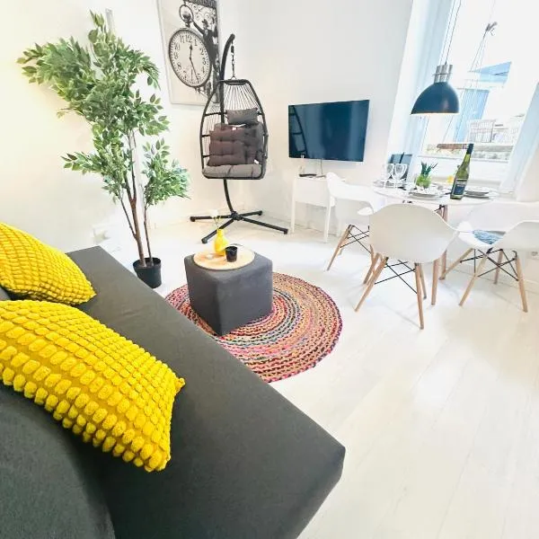 Mola Apartments- Trendiges Apartment in der City-Nähe Dortmund-Terrasse-3 Gäste-WLAN, hotel u gradu Herdeke