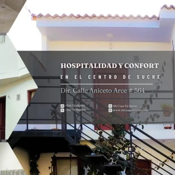 Mi casa en Sucre, hotel em Sucre