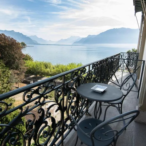 La Résidence des Trois Couronnes – hotel w mieście Vevey
