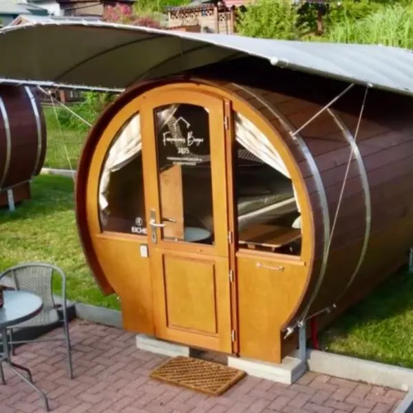 Schlaffässer Ferienhaus Berger, hotel in Bad Karlshafen