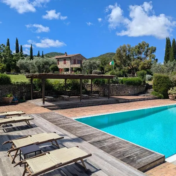 Agriturismo Podere Prataccio, hotell sihtkohas Scansano