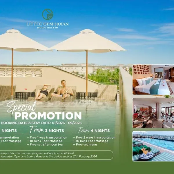 Little Gem Hoi An Boutique Hotel & Spa, hotel en Hoi An