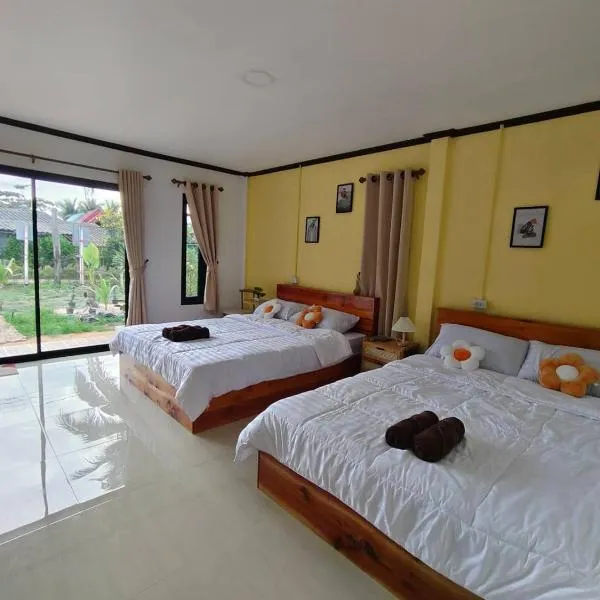 Langkao Homestay Kohlibong หลังเขาโฮมสเตย์ เกาะลิบง，Ko Kwang的飯店