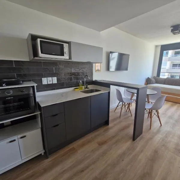 Cerca de todo, monoambiente con parking, hotel a Montevideo
