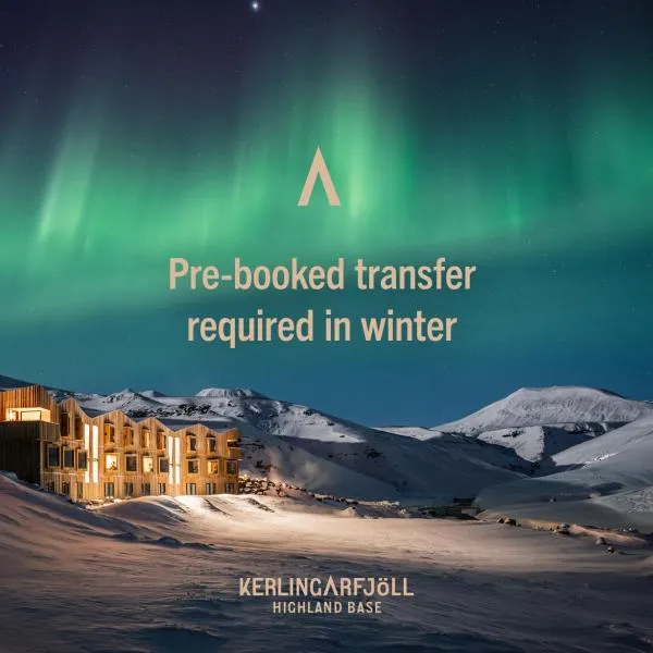 Highland Base Kerlingarfjöll、Kerlingarfjollのホテル