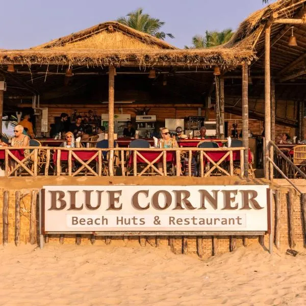 Blue Corner Beach Huts & Restaurant: Benaulim şehrinde bir otel
