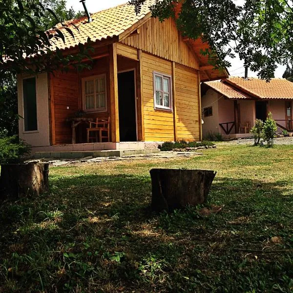 Café e Cabanas Lenha no Fogo, hotel in Urubici