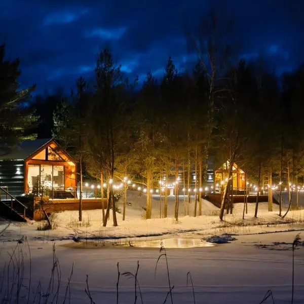 Sauna ja kümblustünniga puhkemaja-MöK Puhkemajad, hotel v destinaci Takhkuranna-Leyna
