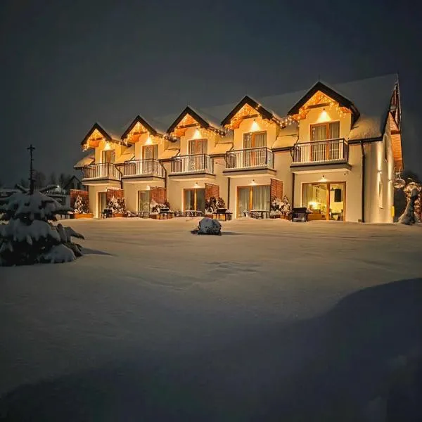 Bieszczadzkie Siedlisko Apartamenty i noclegi nad Jeziorem Solińskim Myczków blisko Solina i Polańczyk,位于波拉齐克的酒店