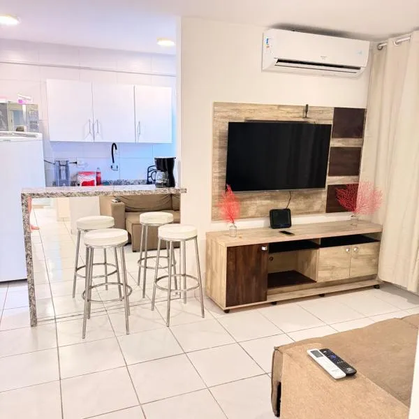Lindo apartamento a 1 quadra da praia de Ponta Verde beach,馬塞約的飯店