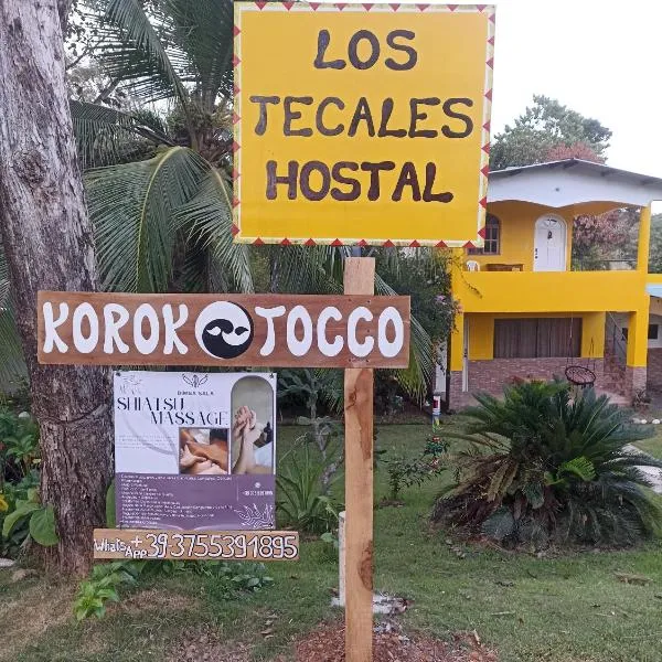 Los Tecales Hostal, hótel í Santa Catalina