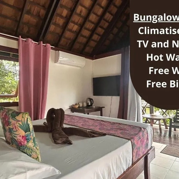 Pension Hibiscus Taha'a, hotel em Vaitoare