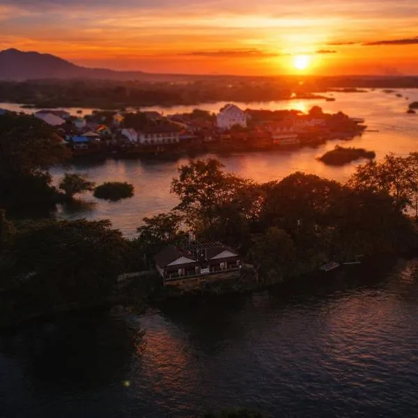 Don Falang Homestay- Private Island, hotel em Don Det