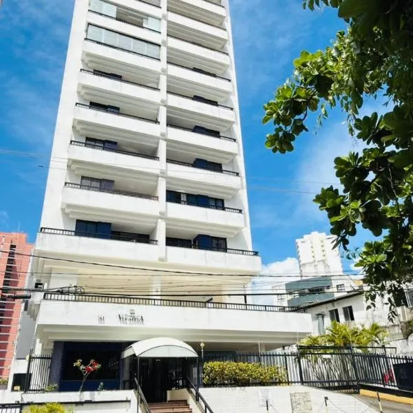 Varanda Charmosa I 650m da Praia I Garagem I Apto Completo, hotel a Salvador de Bahia