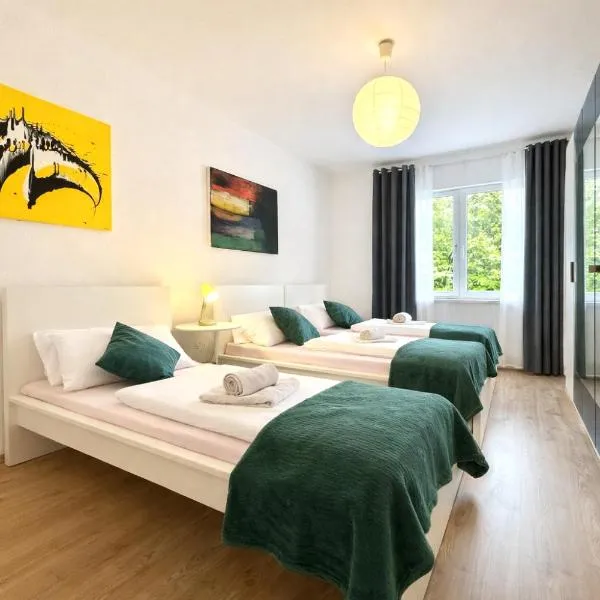 VAJAGIC Apartment mit GartenLounge! Messe, Klinikum, Krupp Krankenhaus, מלון באסן