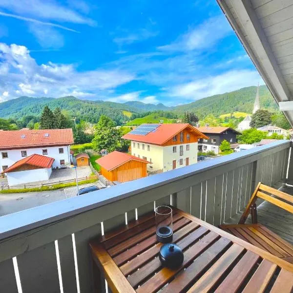 Ferienwohnung "Krainsbergkogel" - Edles Dachgeschossapartment mit Bergblick, hotel sa Schliersee